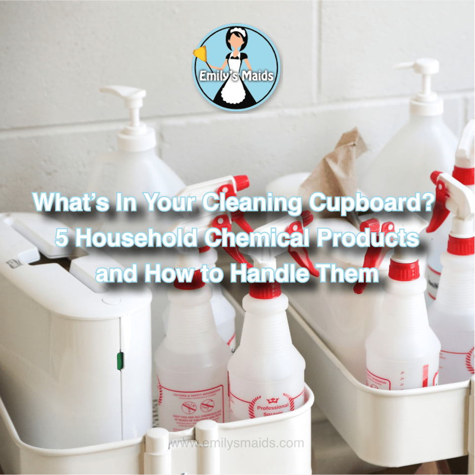 Square Household Chemical Products Emilys Maids