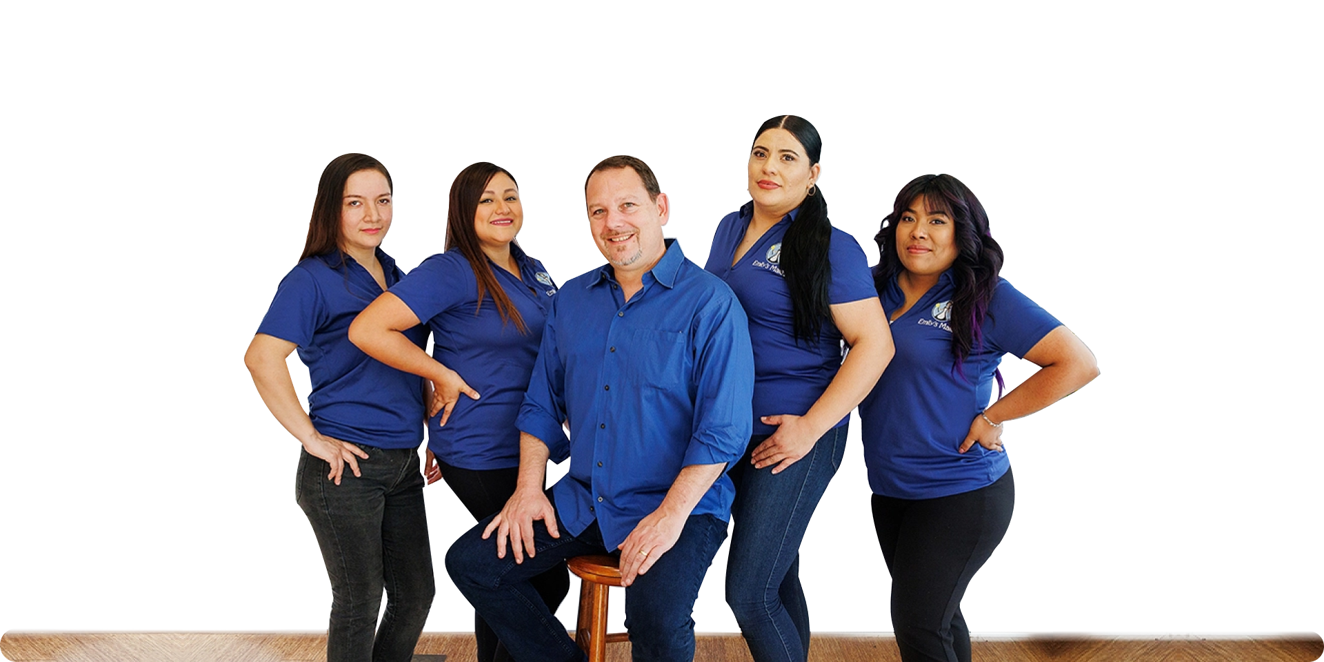 Clear background - The emily's maids team