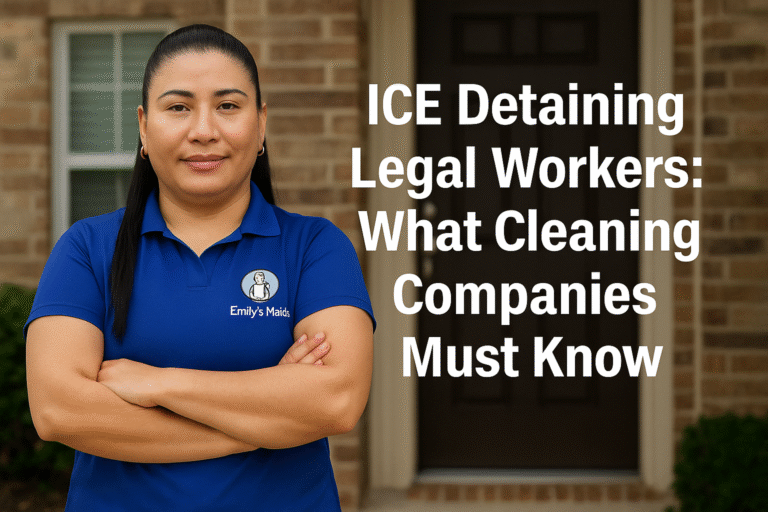 ICE Detaining Legal Workers What Cleaning Companies Must Know
