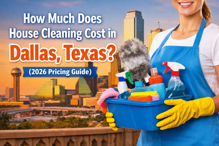 How Much Does House Cleaning Cost in Dallas, Texas? (2026 Pricing Guide)